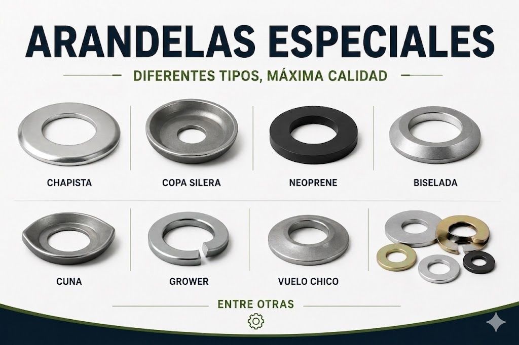 Arandelas especiales