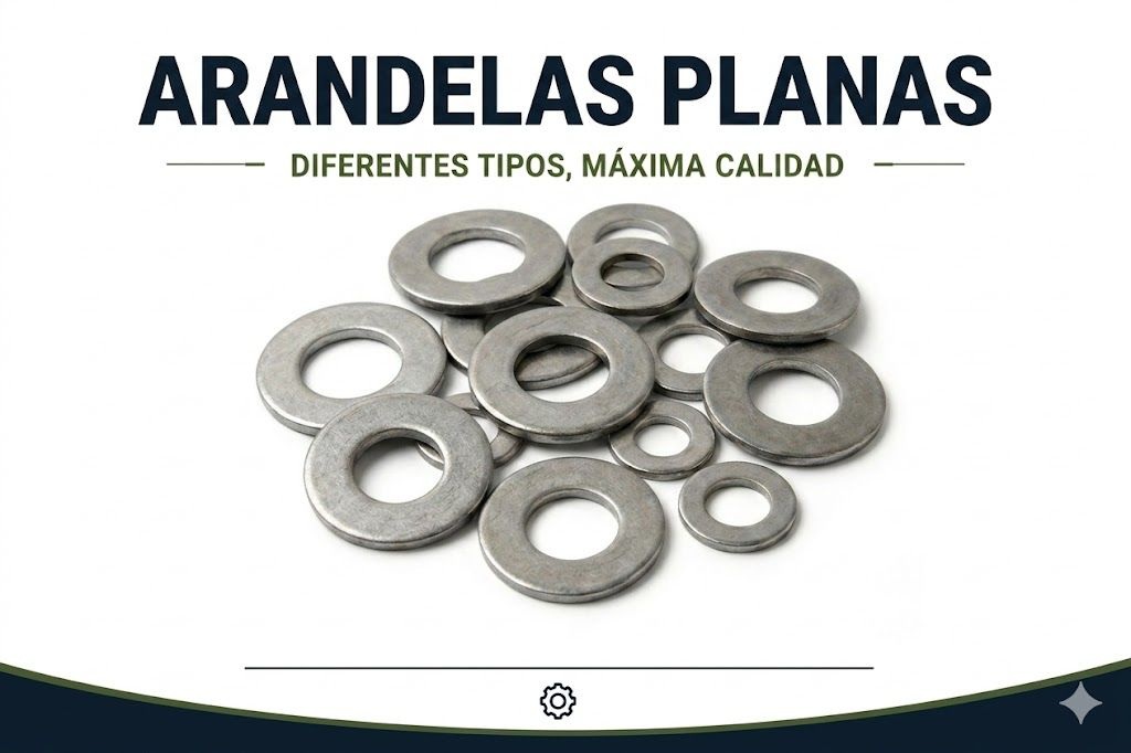 Arandelas planas